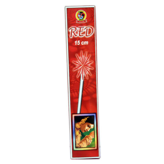 15 Cm Red Sparklers